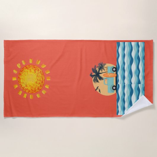 Beach Towel Strandlaken (Voorkant)