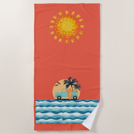 Beach Towel Strandlaken (Voorkant)