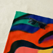 beach towel strandlaken (In situ)