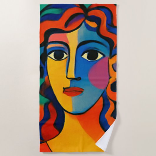 beach towel strandlaken (Voorkant)