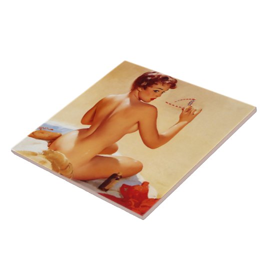 Beach Towel Tegeltje (Zijkant)