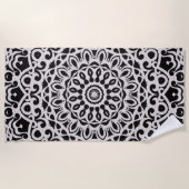 Beach Towel Tribal Mandala G385 Strandlaken (Voorkant)