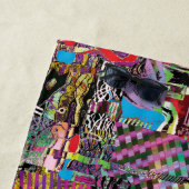 Beach Towel – Urban Fractals Strandlaken (In situ)