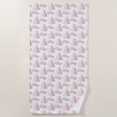 Beach Towel van de bruiloft Strandlaken (Voorkant)