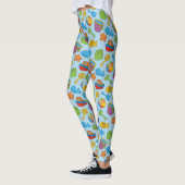 Beach Toys-pictogrammen Leggings (Links)