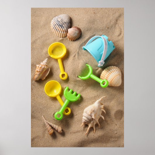 Beach Toys Poster (Voorkant)