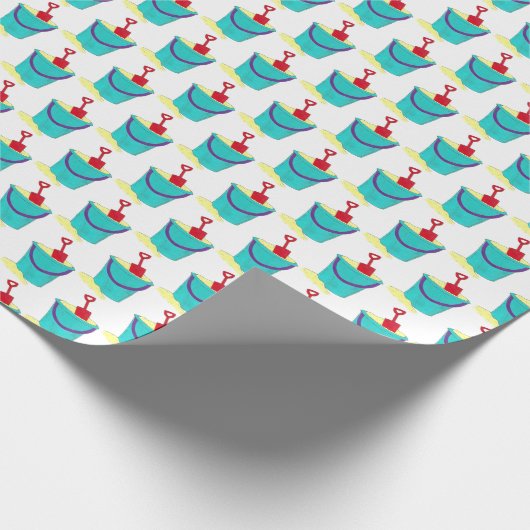 Beach Toys Sand Bucket Pail Shovel Summer Vacking Cadeaupapier (Hoek)