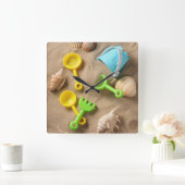 Beach Toys Vierkante Klok (Huis)