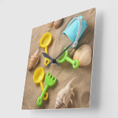Beach Toys Vierkante Klok (Hoek)
