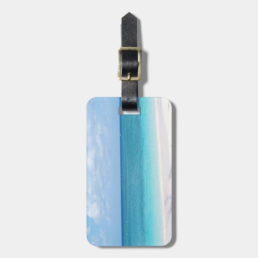 Beach Travel Bagagelabel (Voorkant verticaal)