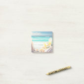 Beach Treasures Post-it® Notes (Op bureau)