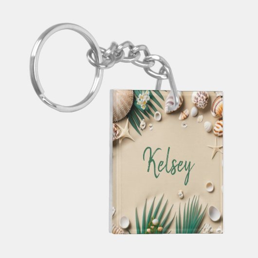 Beach Treasures Sleutelhanger (Voorkant Links)