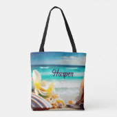 Beach Treasures Tote Bag (Achterkant)
