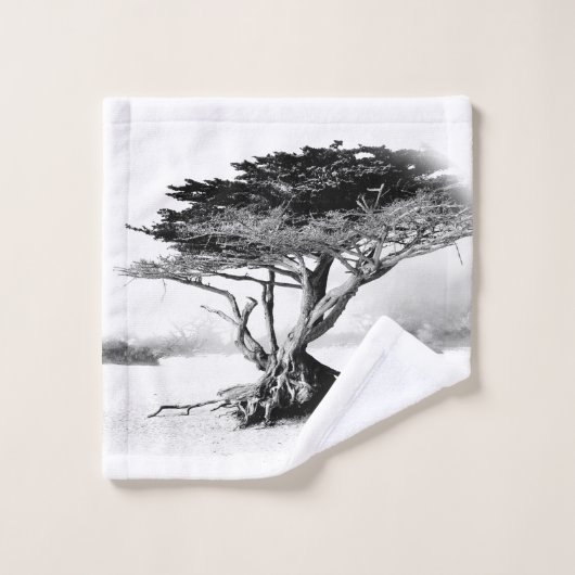 BEACH TREE Bath Towel Set Bad Handdoek (Wasdoekje)