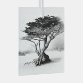 BEACH TREE Glass Ornament (Voorkant Rechts)