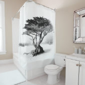 BEACH TREE Shower Curtain Douchegordijn (In situ)