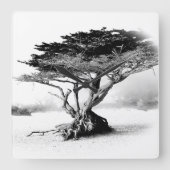 BEACH TREE Wandklok (Voorkant)