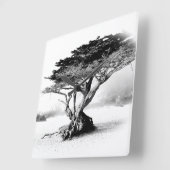 BEACH TREE Wandklok (Hoek)