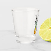 Beach Tribe Bachelorette Party Trouwgunst Shot Glas (Links)