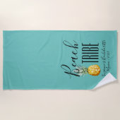 Beach Tribe Girl's Trip Bachelorette Vacation Strandlaken (Voorkant)