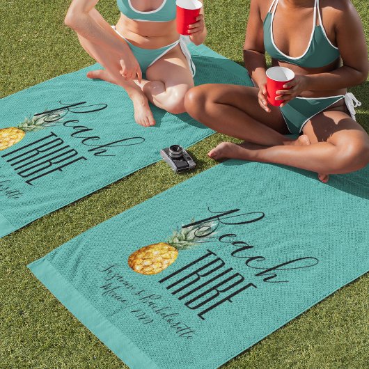 Beach Tribe Girl's Trip Bachelorette Vacation Strandlaken