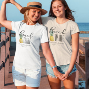 Beach Tribe Girl's Trip Bachelorette Vacation T-shirt