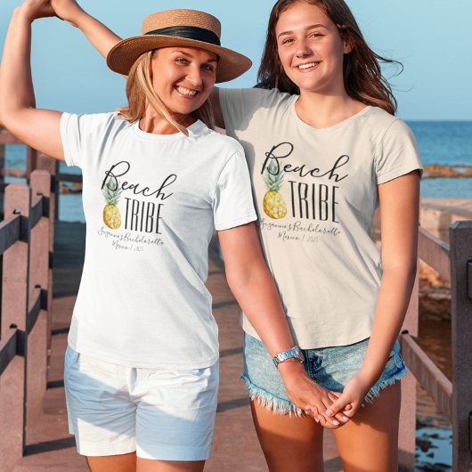 Beach Tribe Girl's Trip Bachelorette Vacation T-shirt