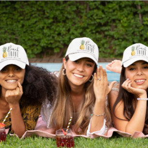 Beach Tribe Girl's Trip Bachelorette Vacation Trucker Pet