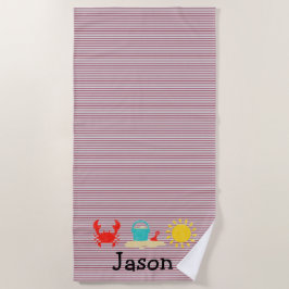 Beach Trio Beach Waterverf Strandlaken