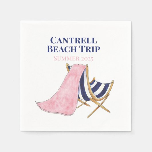 Beach Trip Beach Chair reünie Servet (Voorkant)