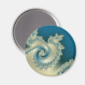 Beach Triple Twirl Magnet (Voorkant / Achterkant)