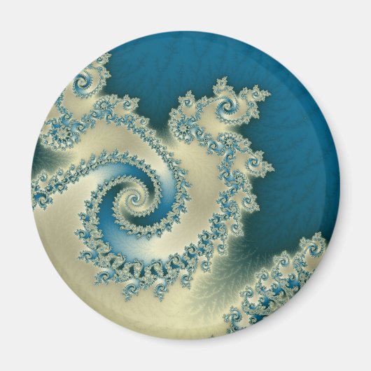 Beach Triple Twirl Magnet (Voorkant)