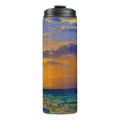 Beach Tropical Ocean Gifts Travel Thermosbeker (Voorkant)