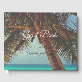 Beach Tropical, Palm Seashells Gastenboek