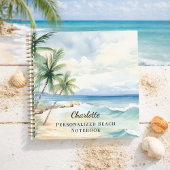 Beach tropical summer notitieboek
