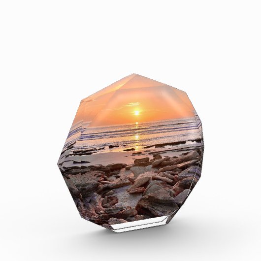 Beach Tropical Sunrise fotoblokken (Links)