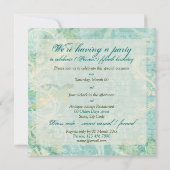 Beach tropische verjaardagsfeestje CUSTOM Kaart (Achterkant)