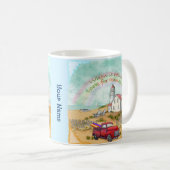 Beach Truck Lighthouse Koffiemok (Voorkant rechts)