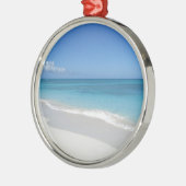Beach Turks and Caicos Dream Beach Metalen Ornament (Links)