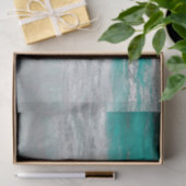 Beach Turquoise White Tropical Ocean Waves Coastal Tissuepapier (Geschenk)