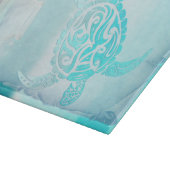 Beach Turtle Waterverf Art Snijplank (Hoek)