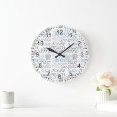 Beach Typografie Grote Klok (Huis)