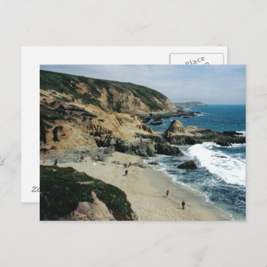 Beach Uitzicht bij Bodega Bay, CA Briefkaart (Voorkant / Achterkant)