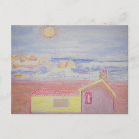Beach Uitzicht Briefkaart (Voorkant)