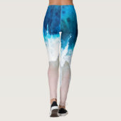 Beach Uitzicht Leggings (Achterkant)