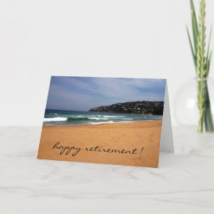 Beach uitzicht pensioen kaart