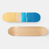 Beach uitzicht persoonlijk skateboard (Horizontaal)