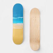 Beach uitzicht persoonlijk skateboard (Voorkant)