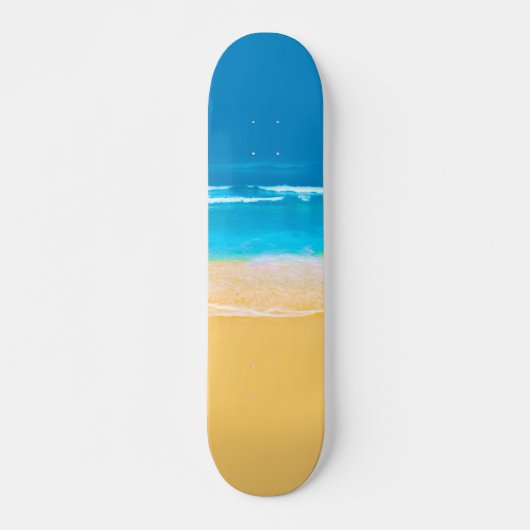 Beach uitzicht persoonlijk skateboard (Voorkant)