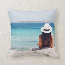 Beach Uitzicht Photo Pillow